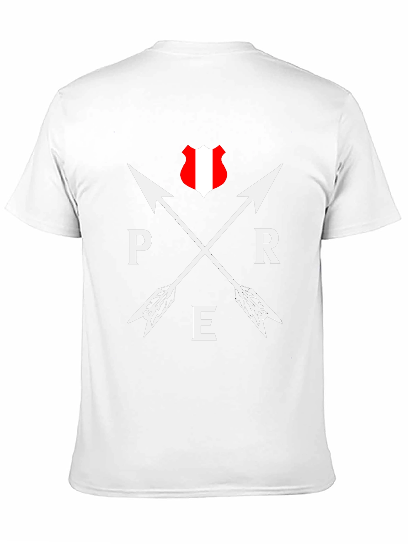 Peru Arrow T-Shirt - Black Graphic Tee