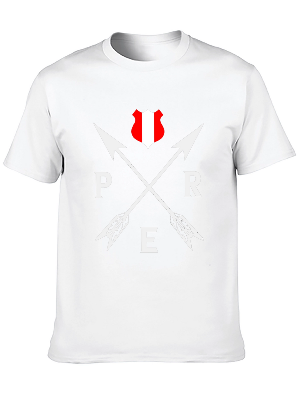 Peru Arrow T-Shirt - Black Graphic Tee