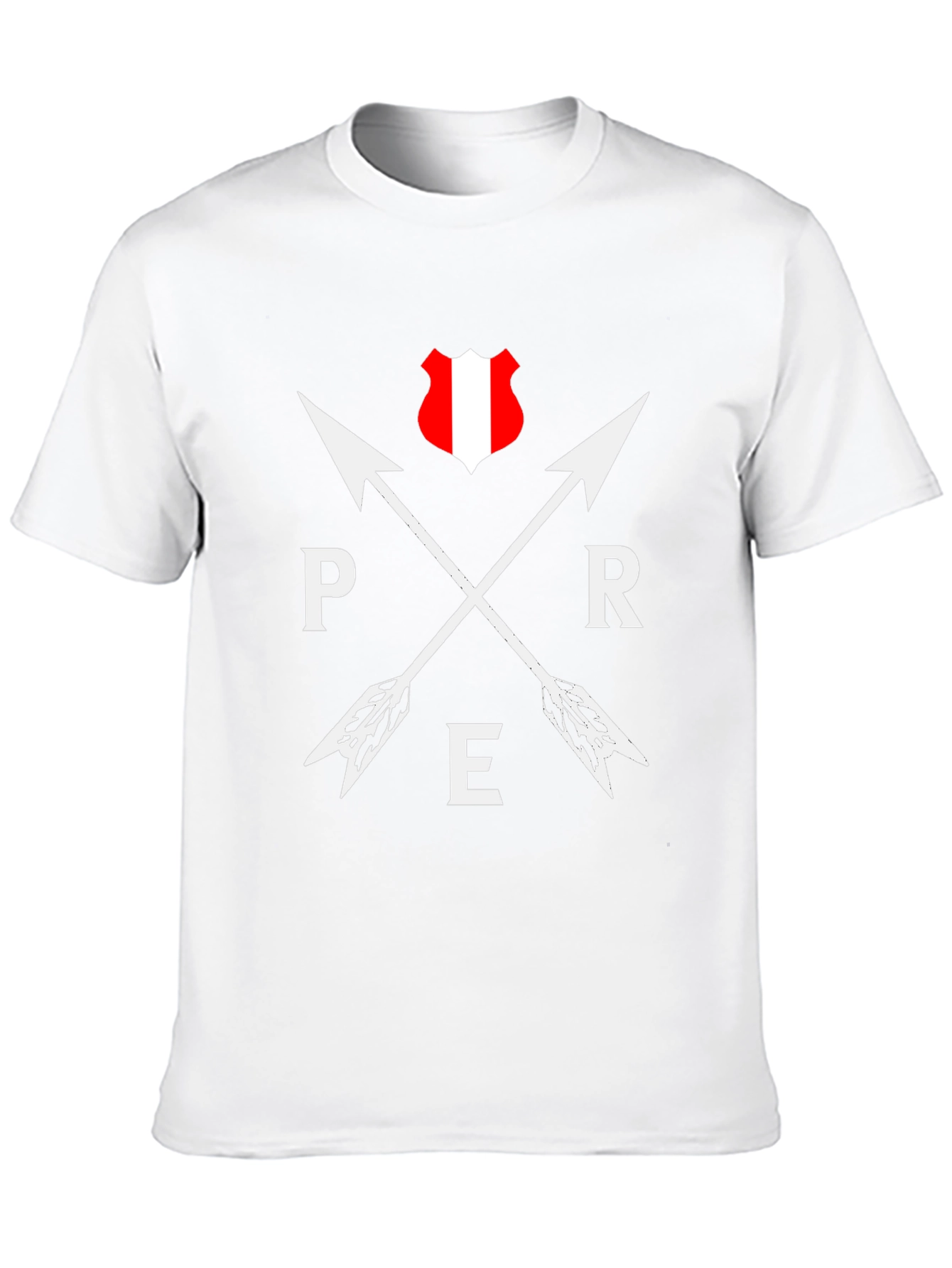Peru Arrow T-Shirt - Black Graphic Tee