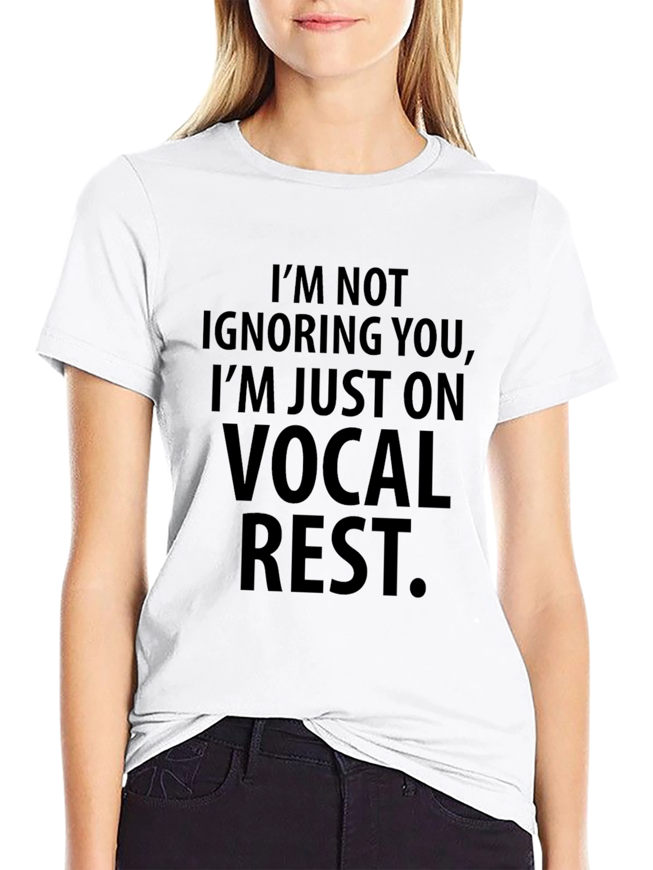 Vocal Rest Statement T-Shirt