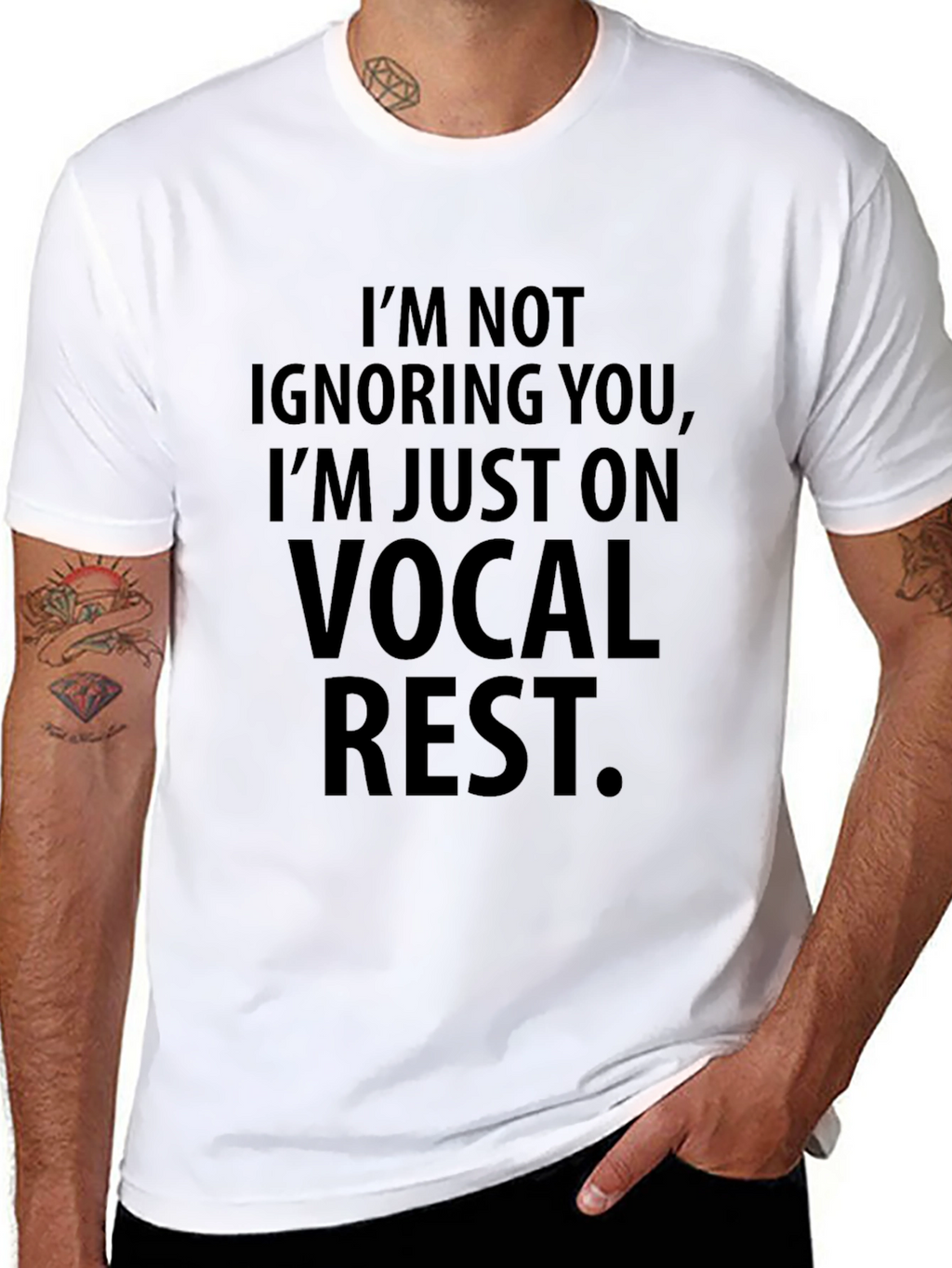 Vocal Rest Statement T-Shirt