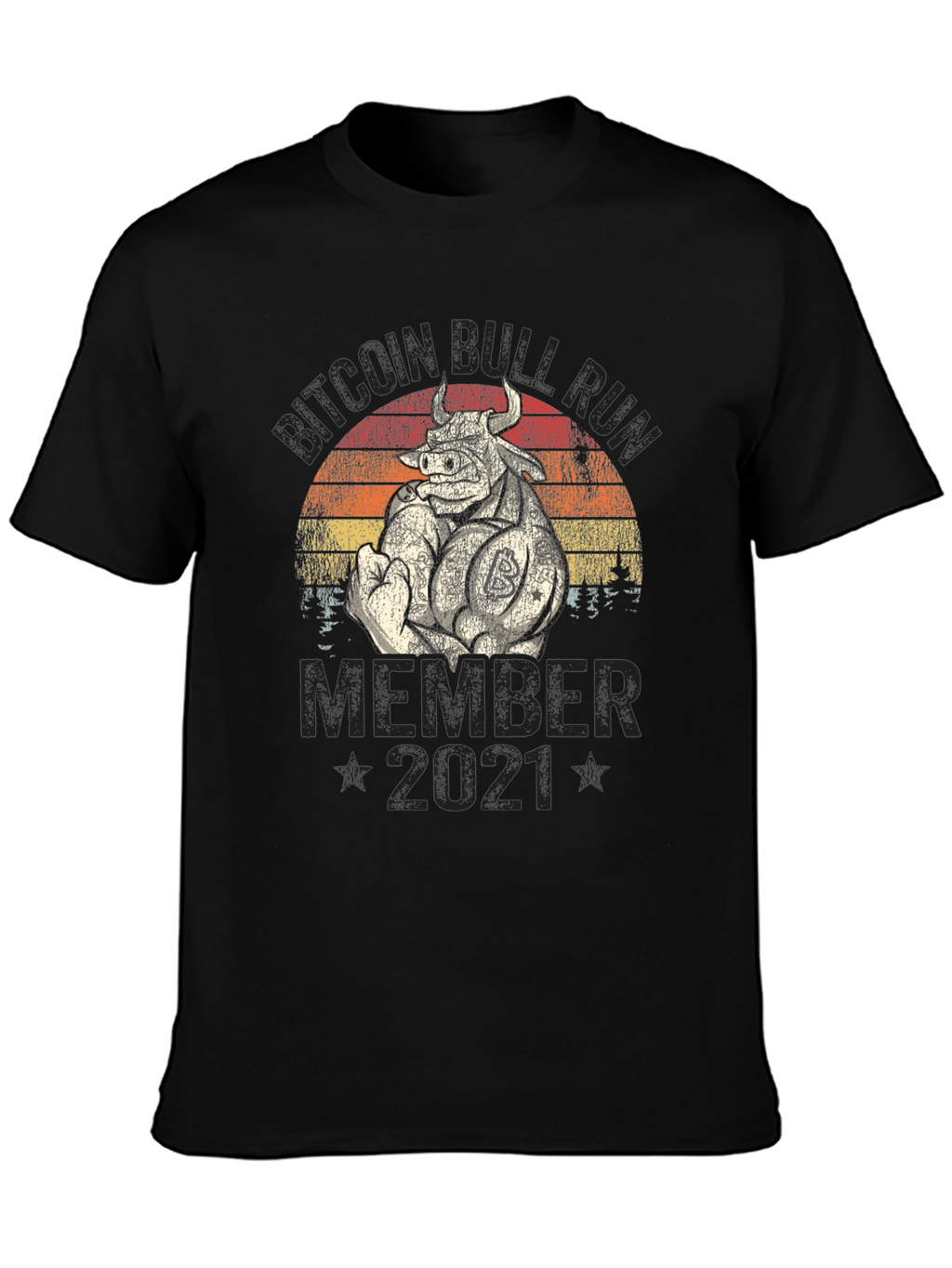 Bitcoin Bull Run Member 2021 T-Shirt