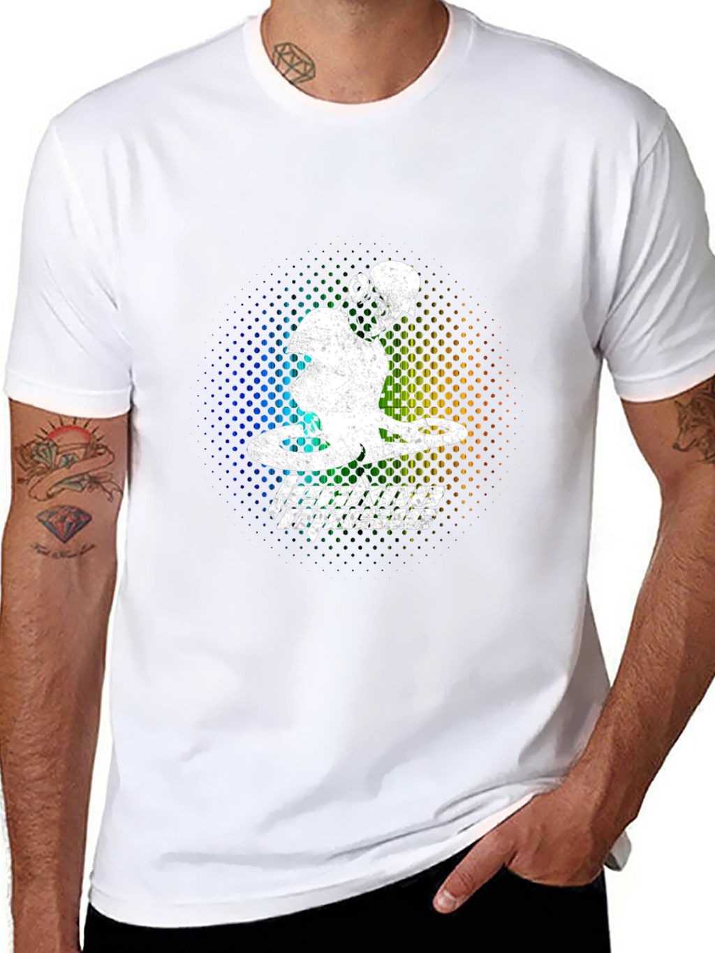 Techno Music DJ Graphic T-Shirt