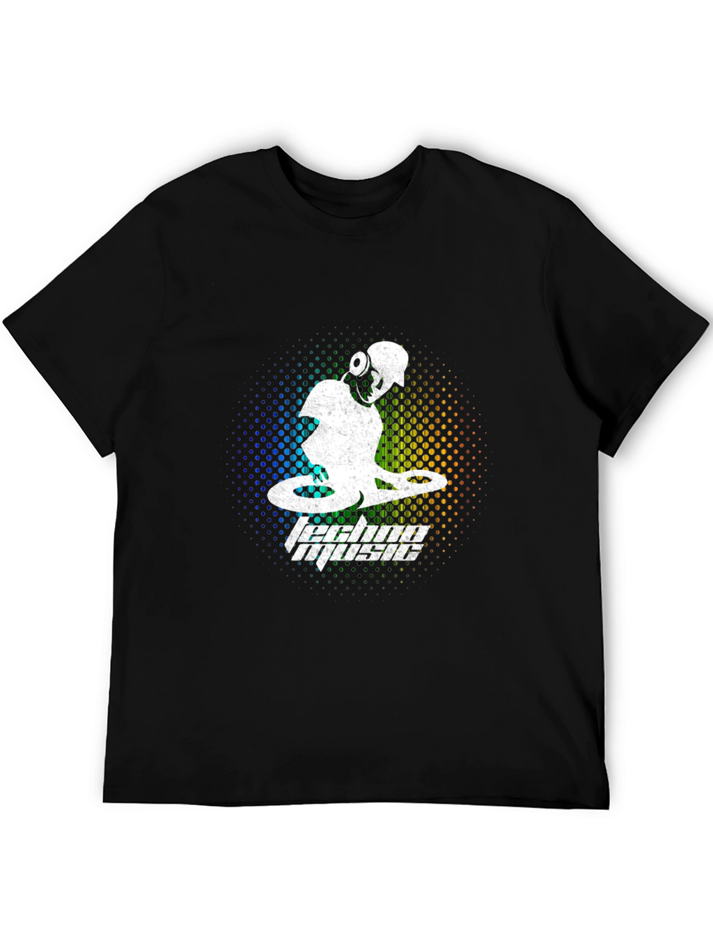 Techno Music DJ Graphic T-Shirt