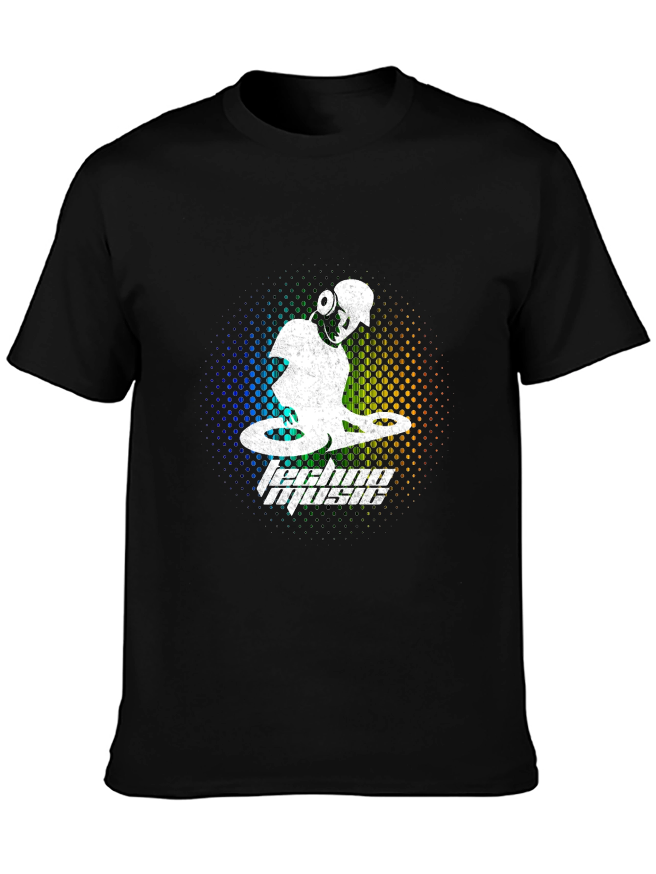 Techno Music DJ Graphic T-Shirt