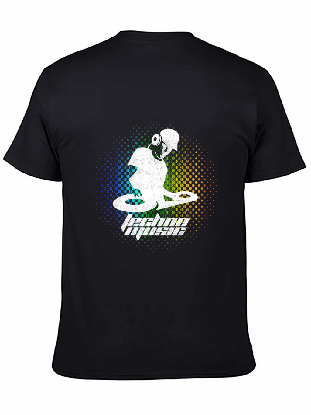 Techno Music DJ Graphic T-Shirt