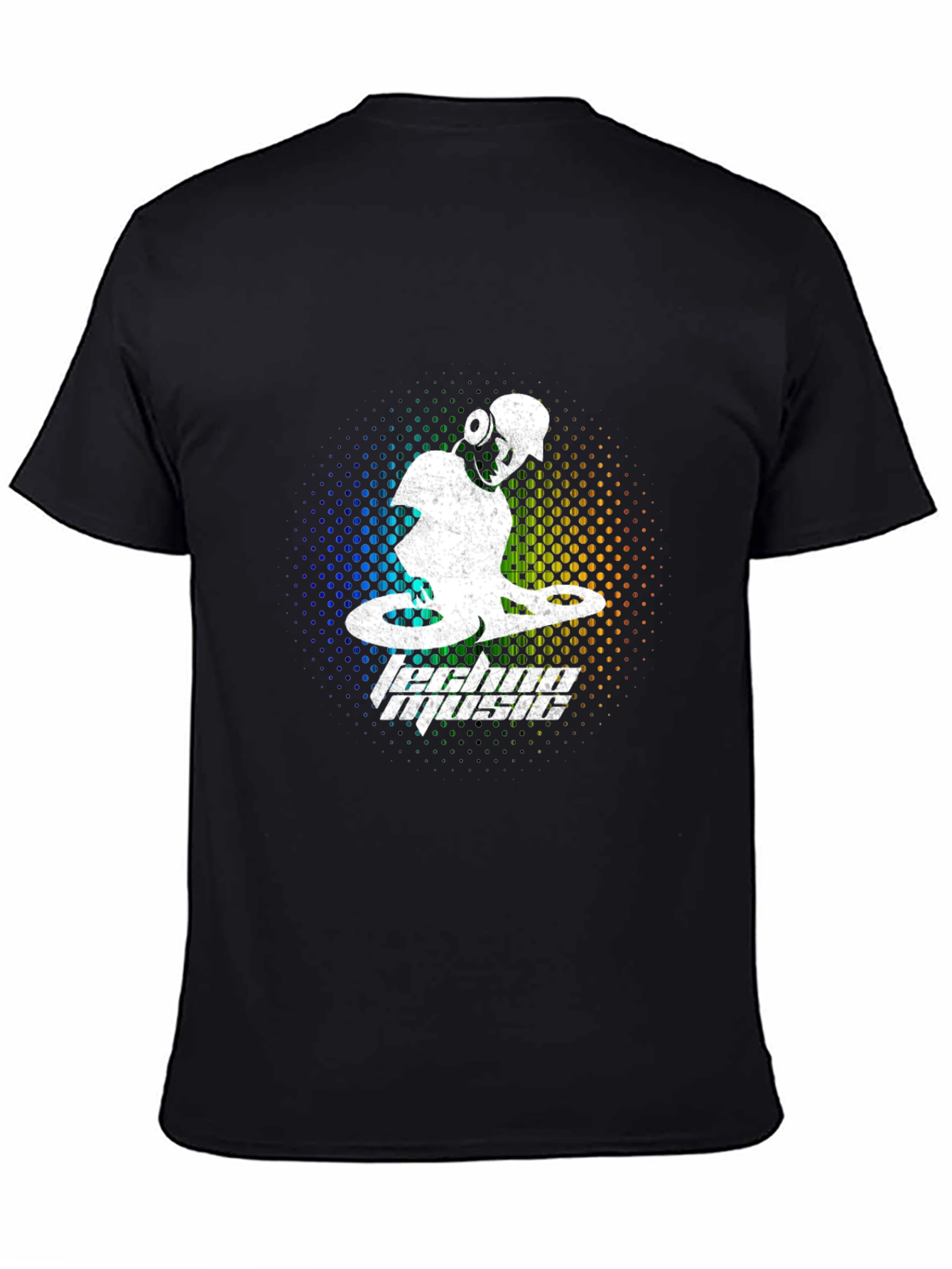Techno Music DJ Graphic T-Shirt