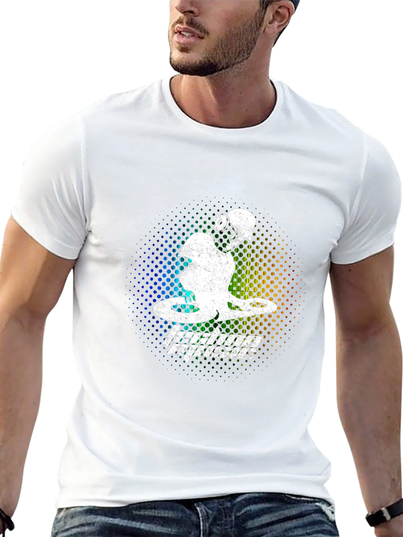 Techno Music DJ Graphic T-Shirt