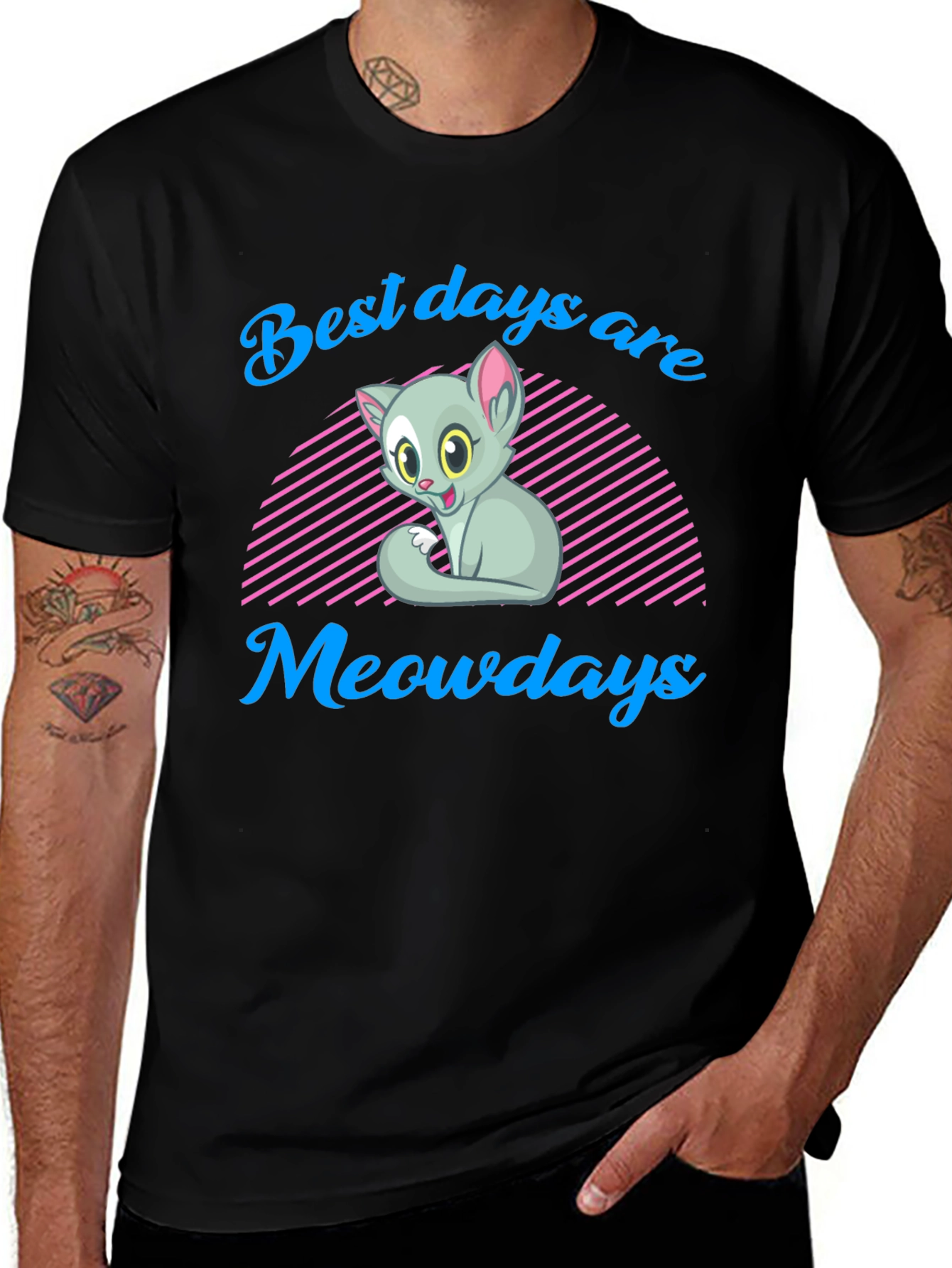 Best Days are Meowdays Cat T-Shirt