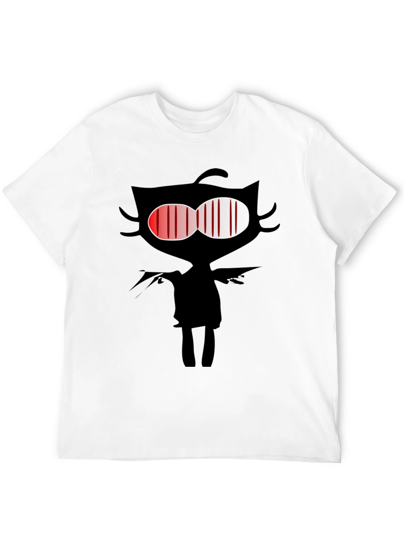 Dark Cat Graphic Tee - Mens Black T-Shirt