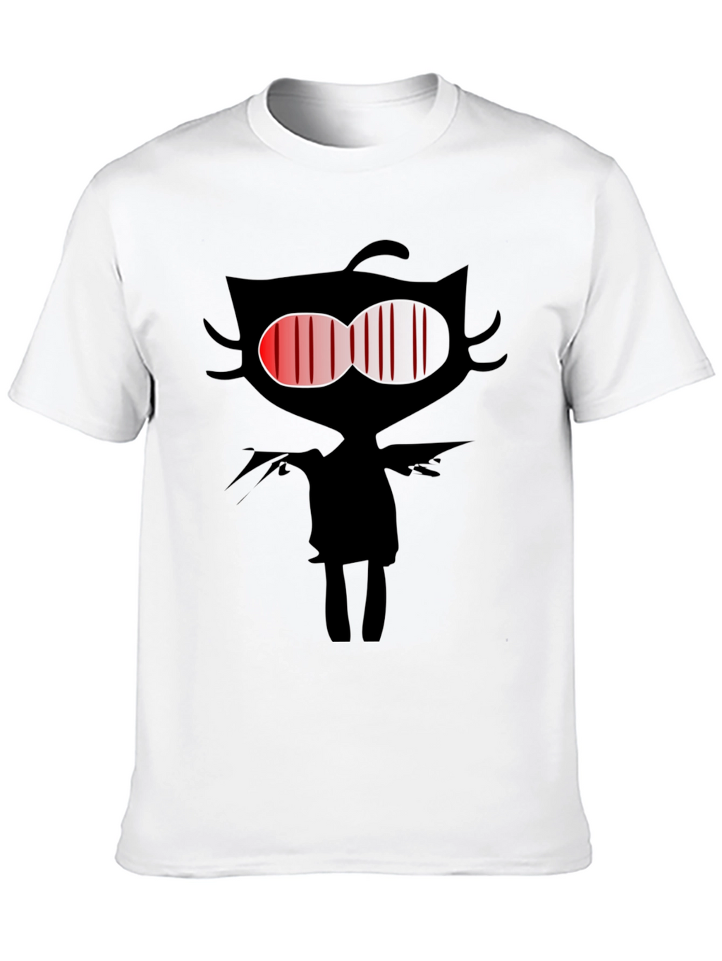 Dark Cat Graphic Tee - Mens Black T-Shirt