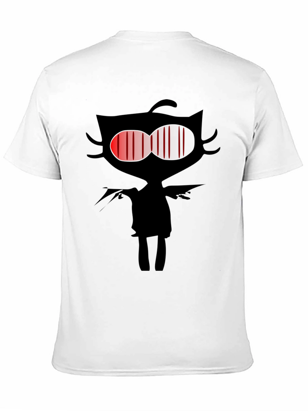 Dark Cat Graphic Tee - Mens Black T-Shirt