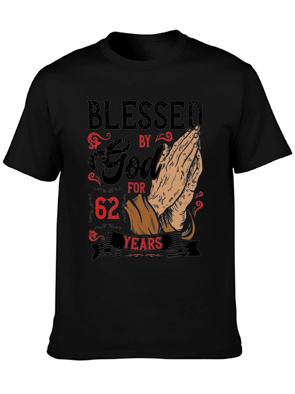 Blessed by God 62 Years T-Shirt