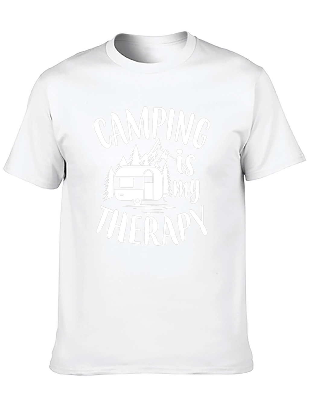 Camping is My Therapy Graphic Tee