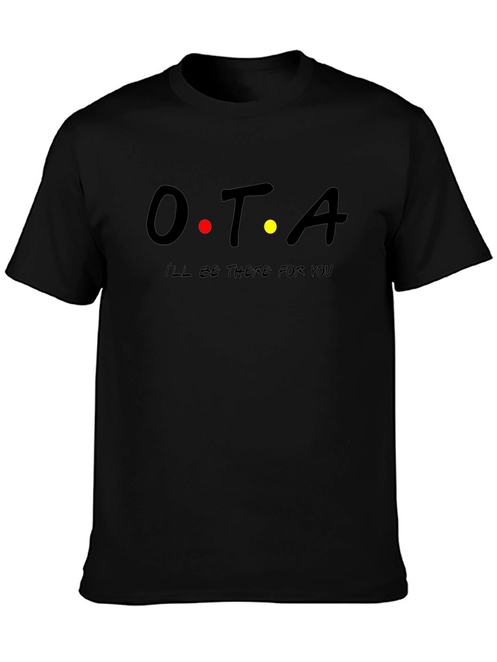 OTA Friends Inspired Black T-Shirt