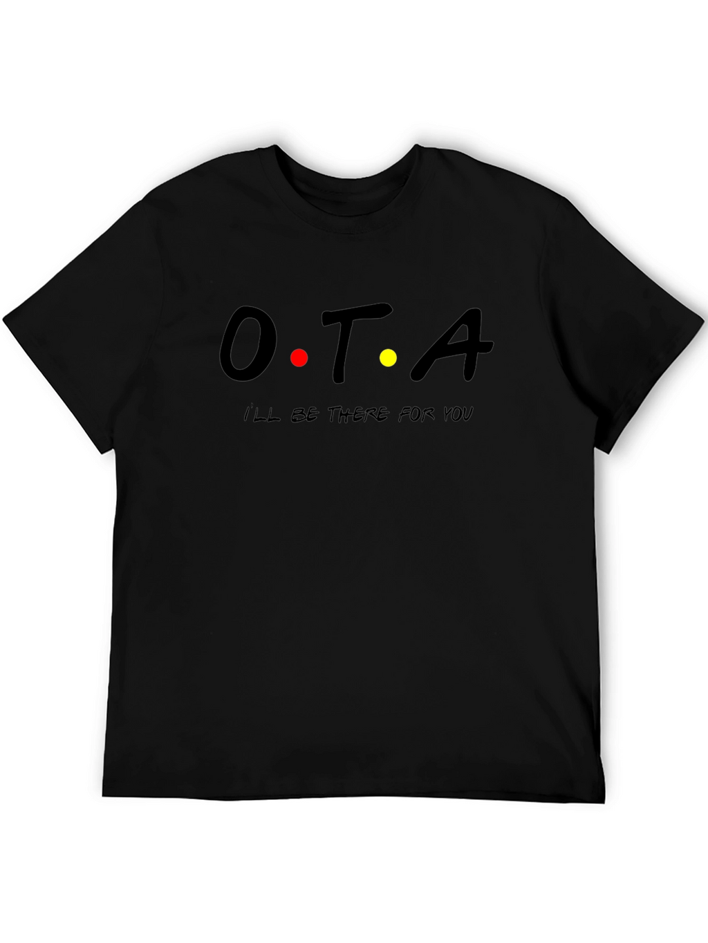 OTA Friends Inspired Black T-Shirt