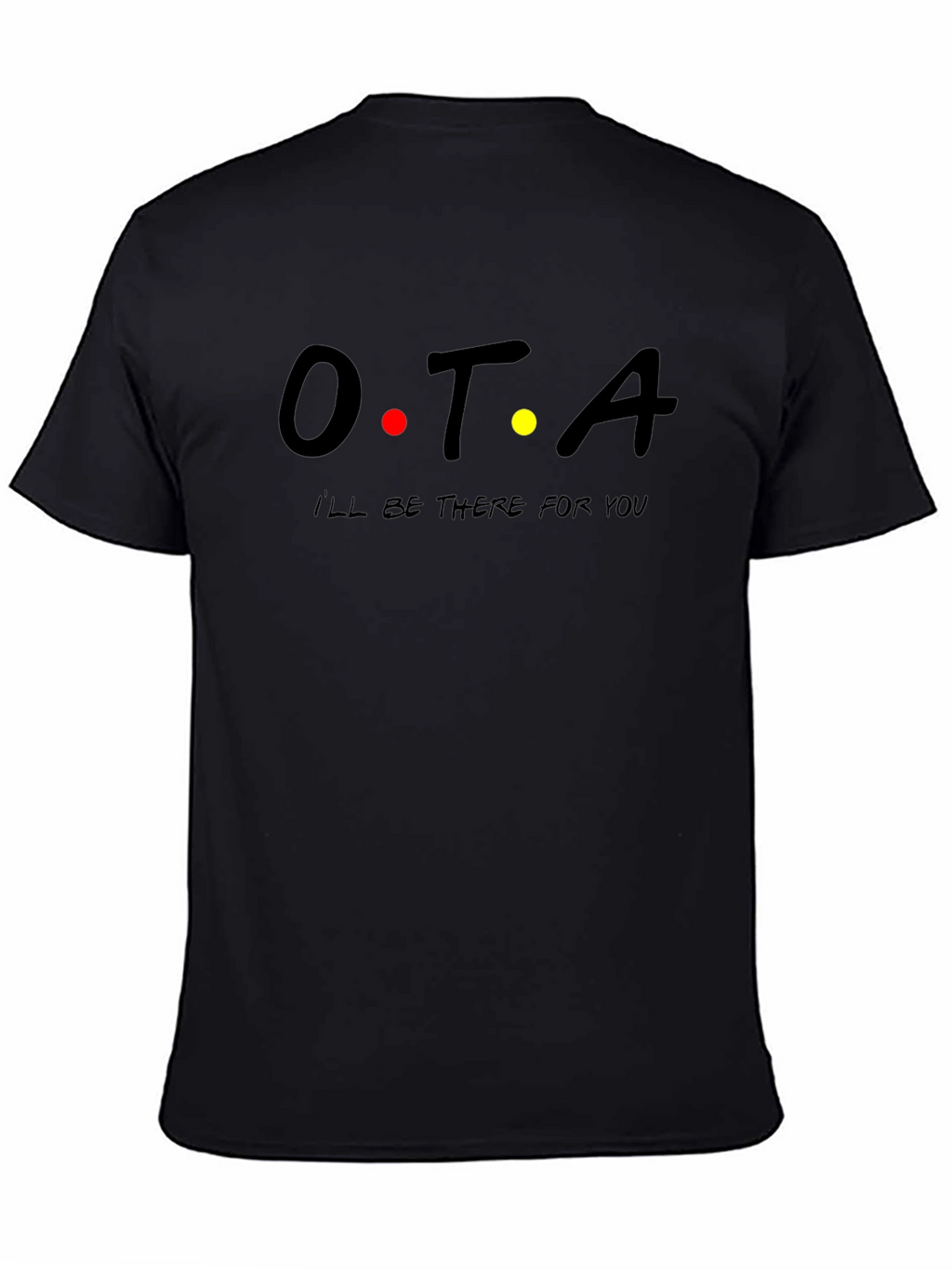OTA Friends Inspired Black T-Shirt