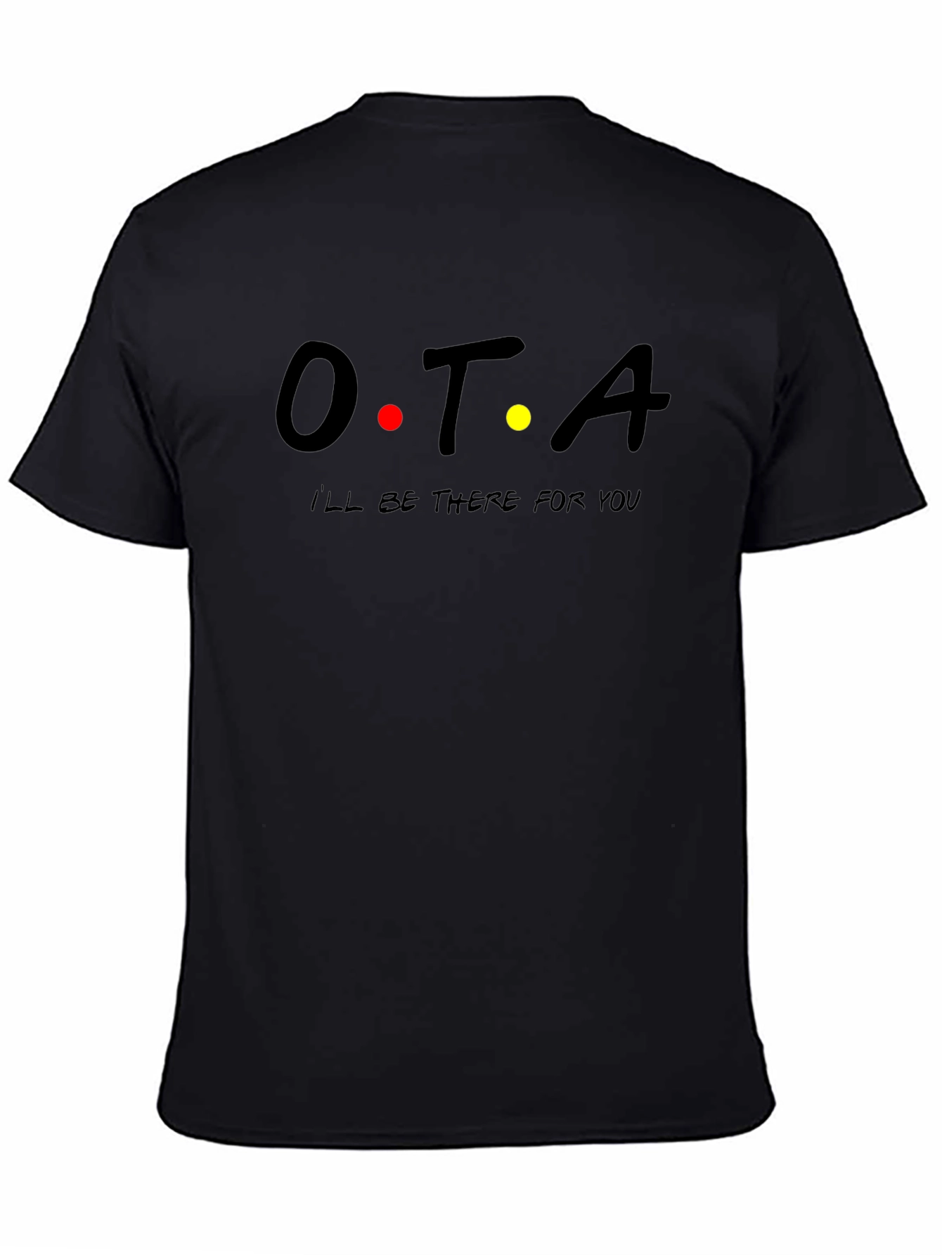 OTA Friends Inspired Black T-Shirt