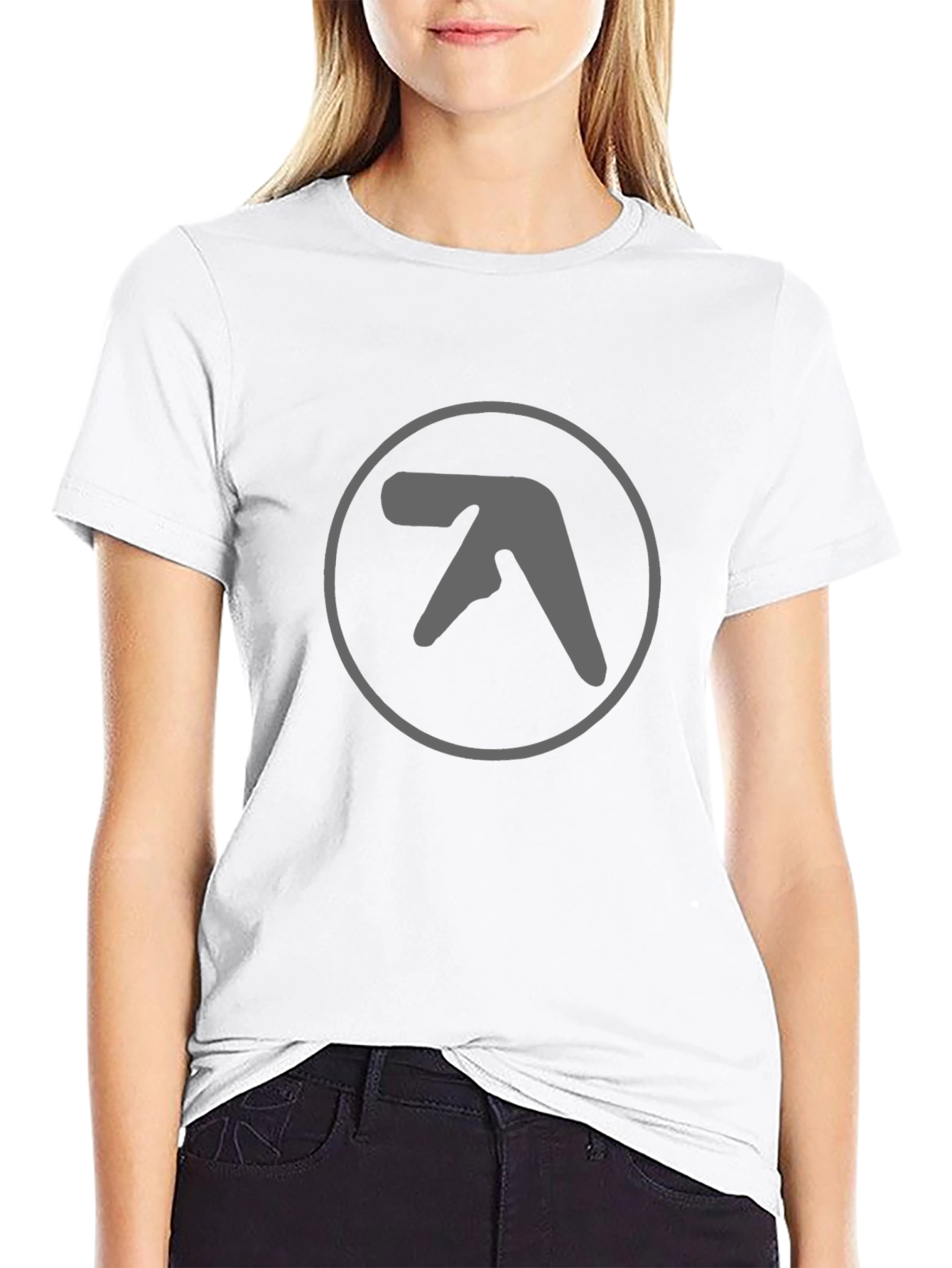 Aphex Twin Logo Graphic Tee - Black