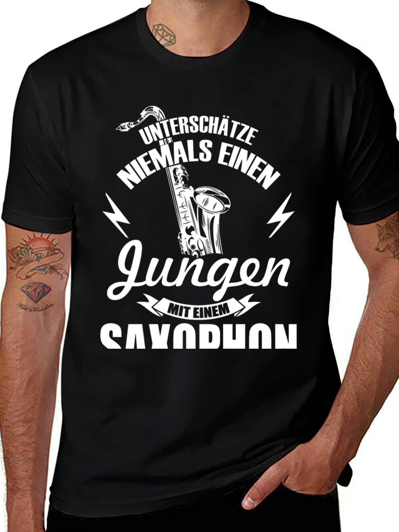 Saxophone Player T-Shirt - Never Underestimate