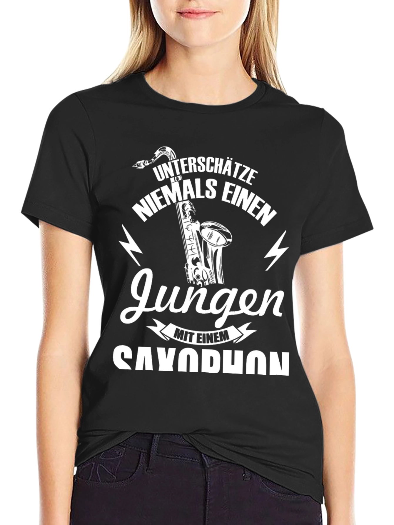 Saxophone Player T-Shirt - Never Underestimate
