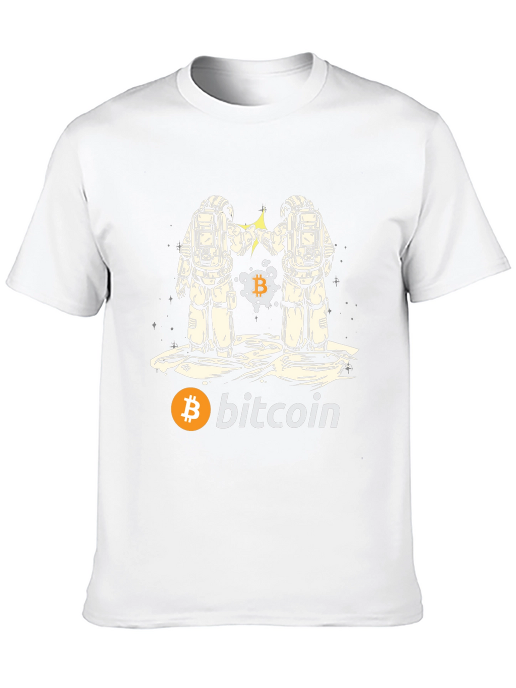 Bitcoin Astronaut Graphic T-Shirt