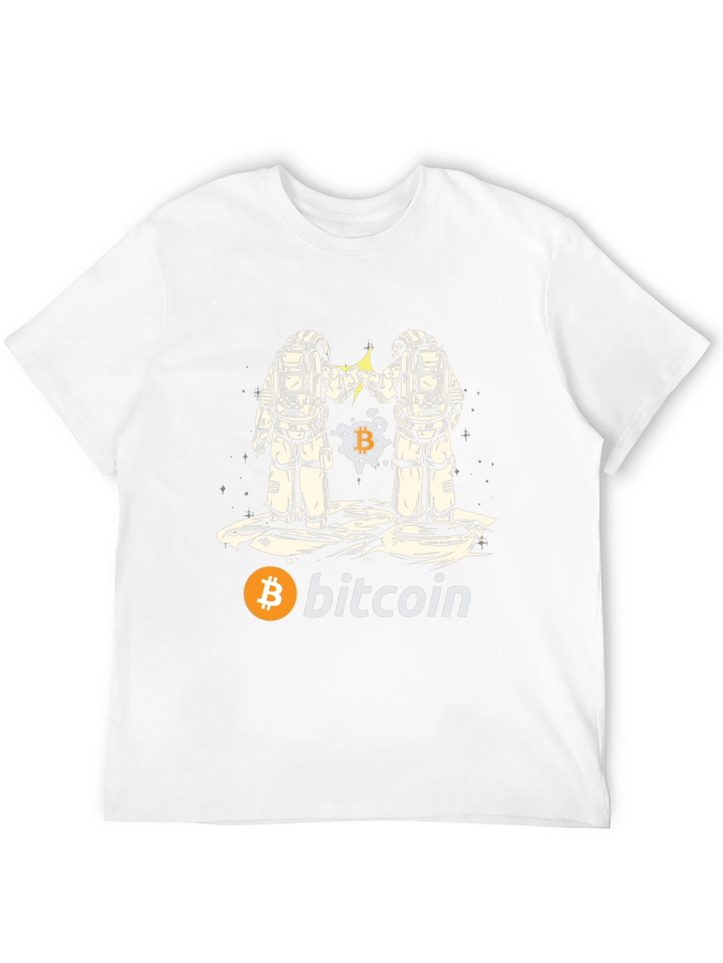Bitcoin Astronaut Graphic T-Shirt