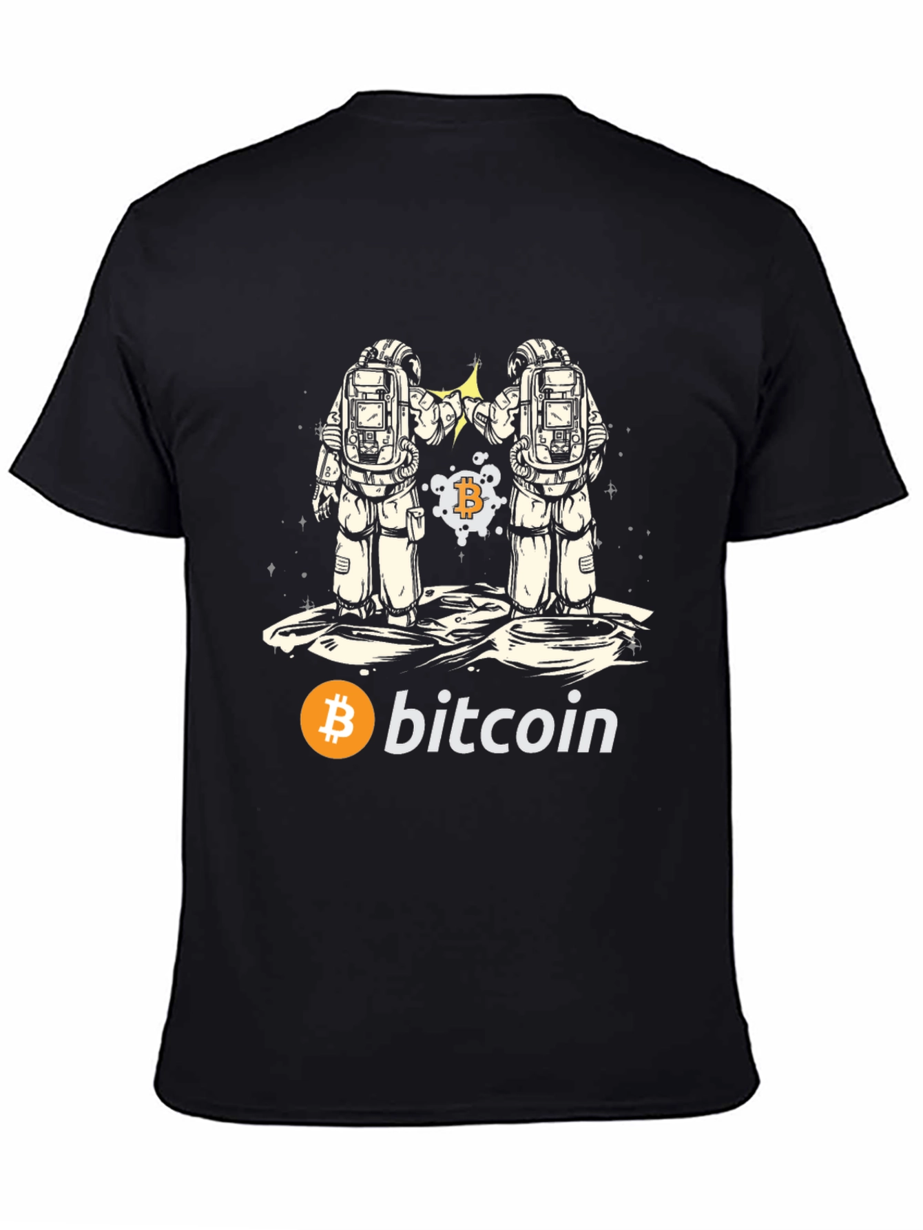 Bitcoin Astronaut Graphic T-Shirt