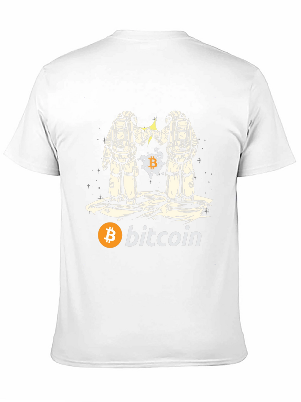 Bitcoin Astronaut Graphic T-Shirt