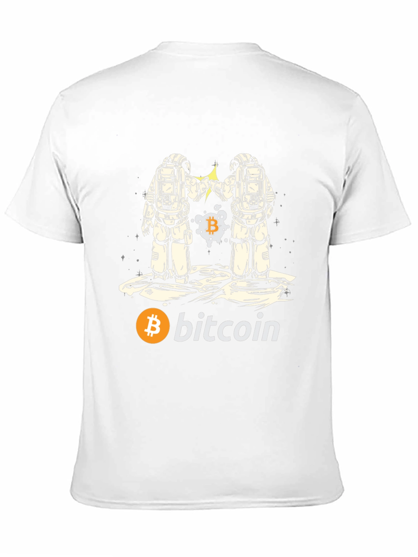 Bitcoin Astronaut Graphic T-Shirt