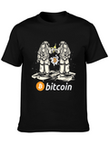 Bitcoin Astronaut Graphic T-Shirt