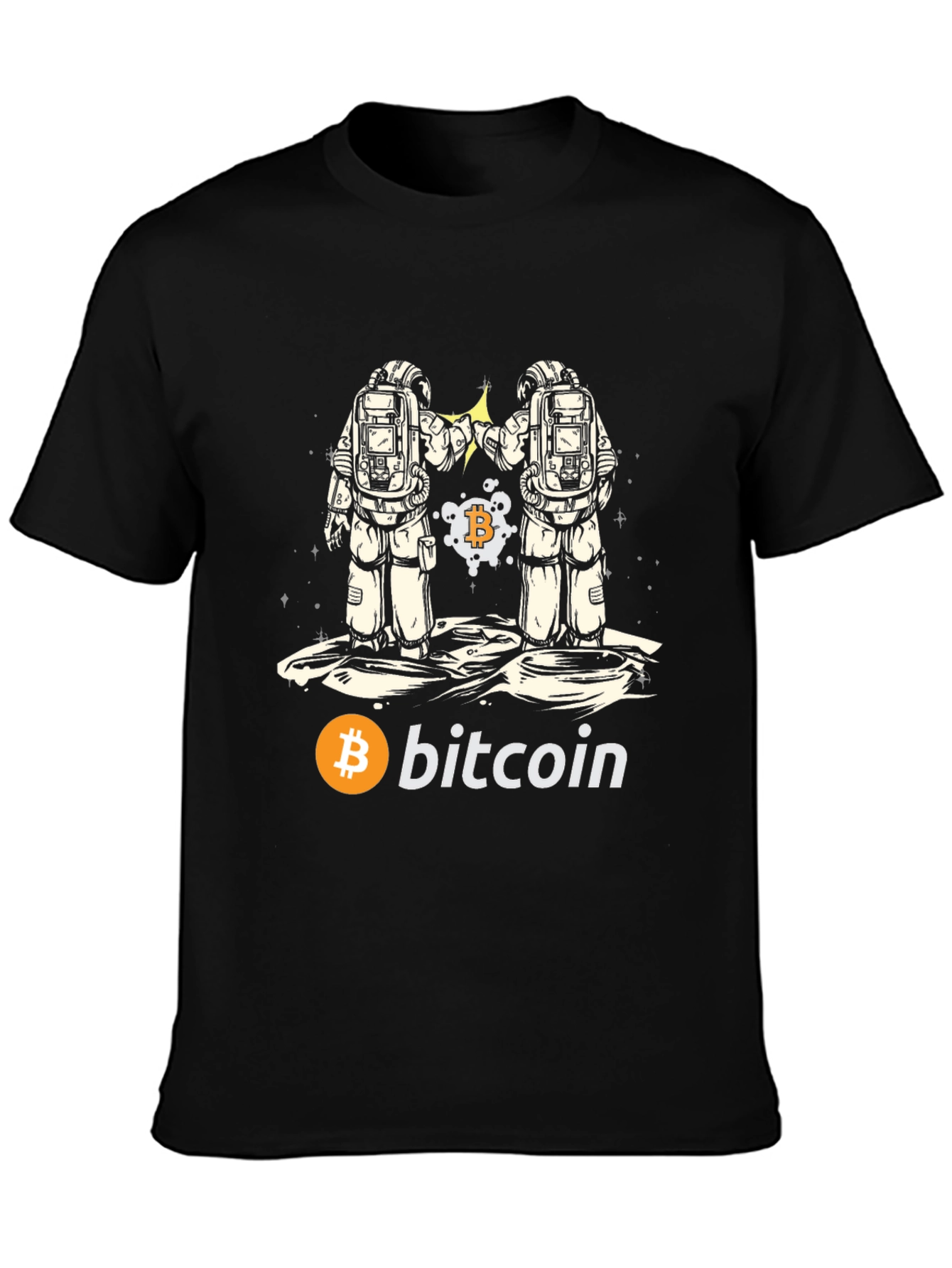 Bitcoin Astronaut Graphic T-Shirt