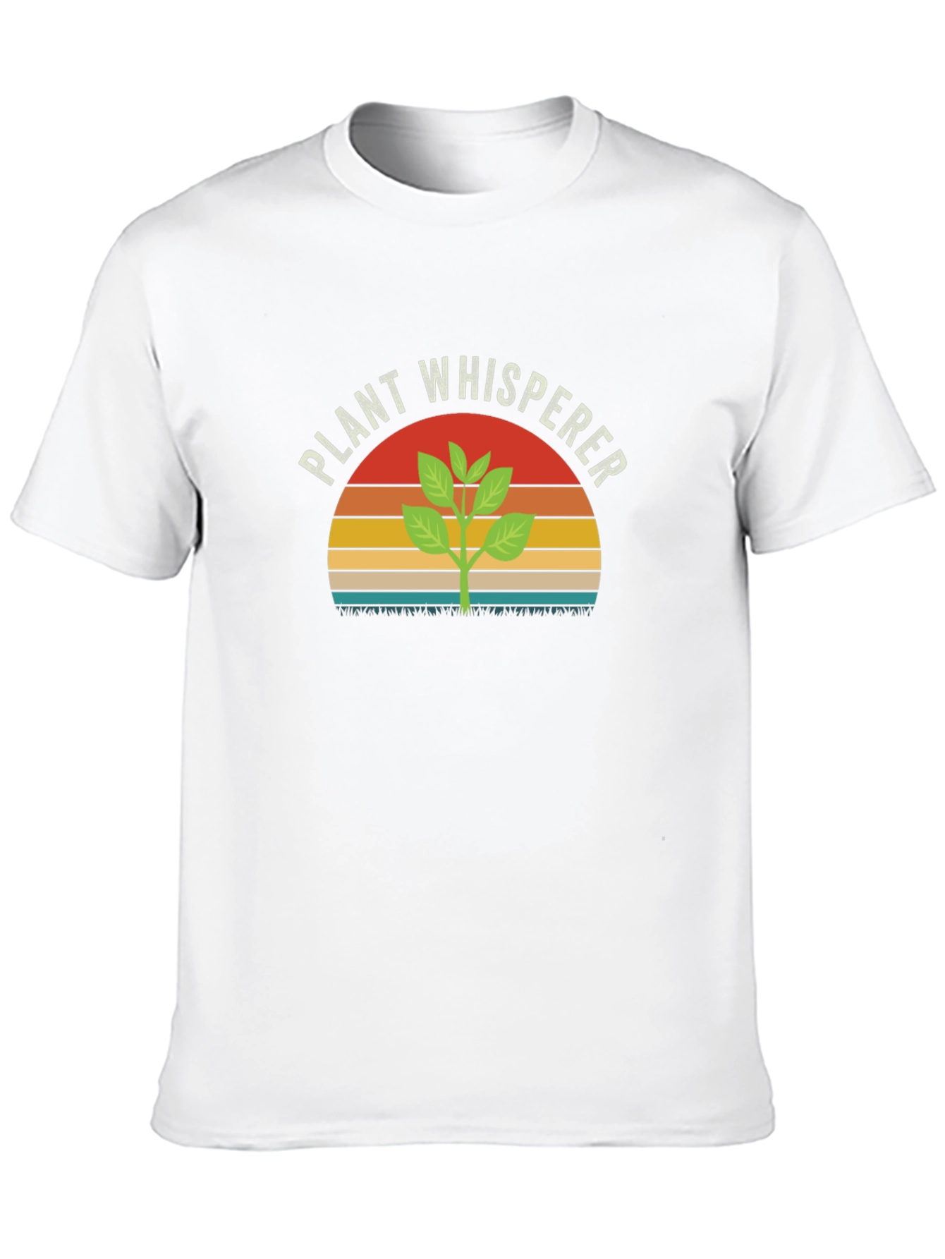 Plant Whisperer Graphic Tee - Black Cotton T-Shirt