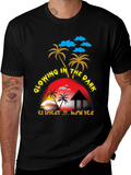 Glowing In The Dark Sunset House T-Shirt