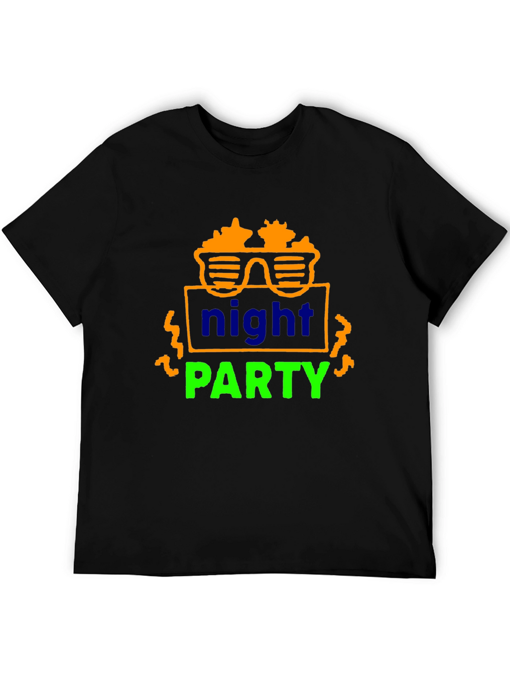 Night Party T-Shirt - Cool Graphic Tee