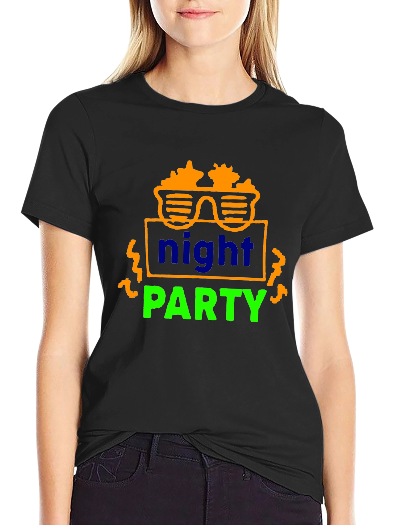 Night Party T-Shirt - Cool Graphic Tee