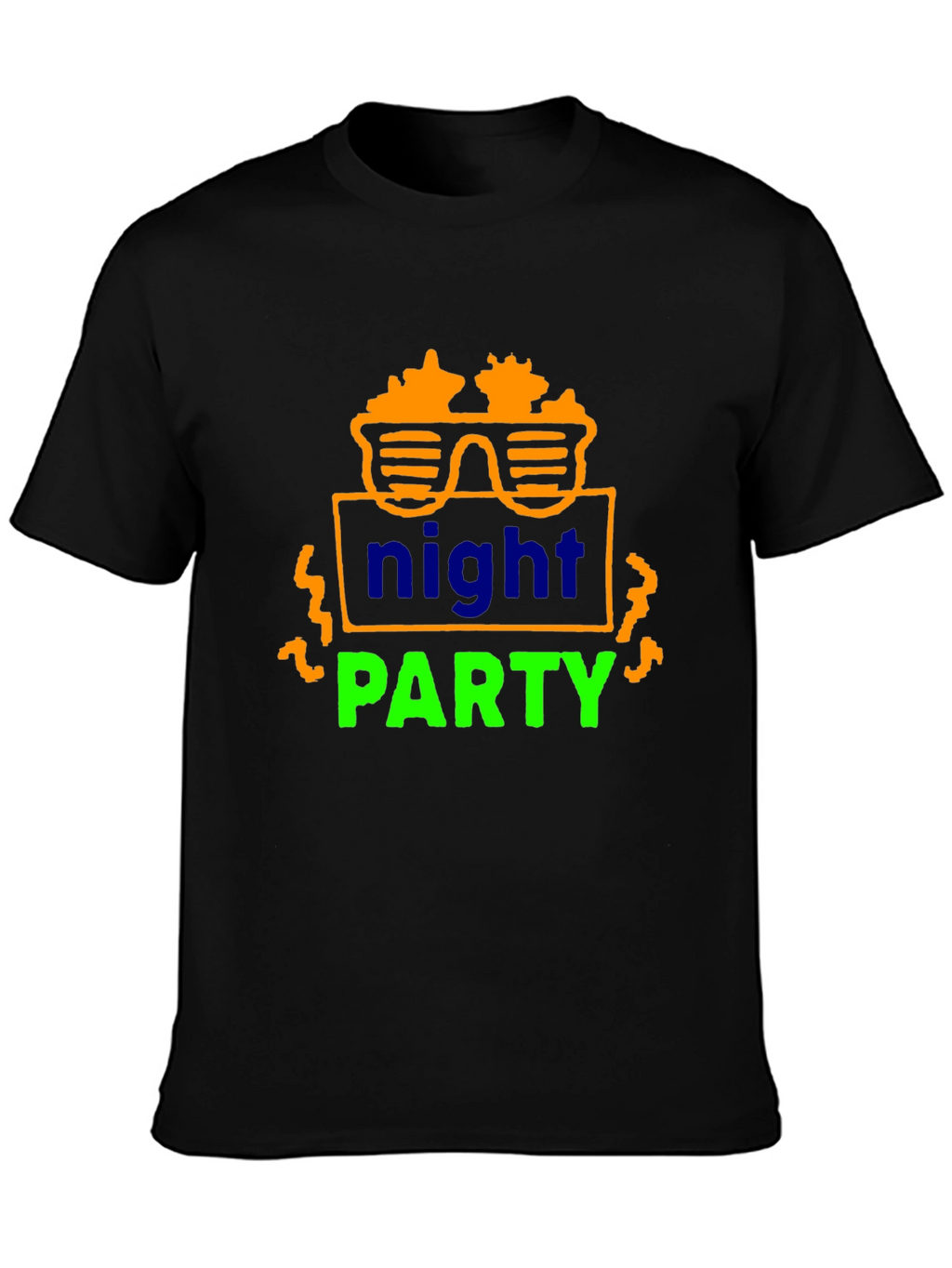 Night Party T-Shirt - Cool Graphic Tee