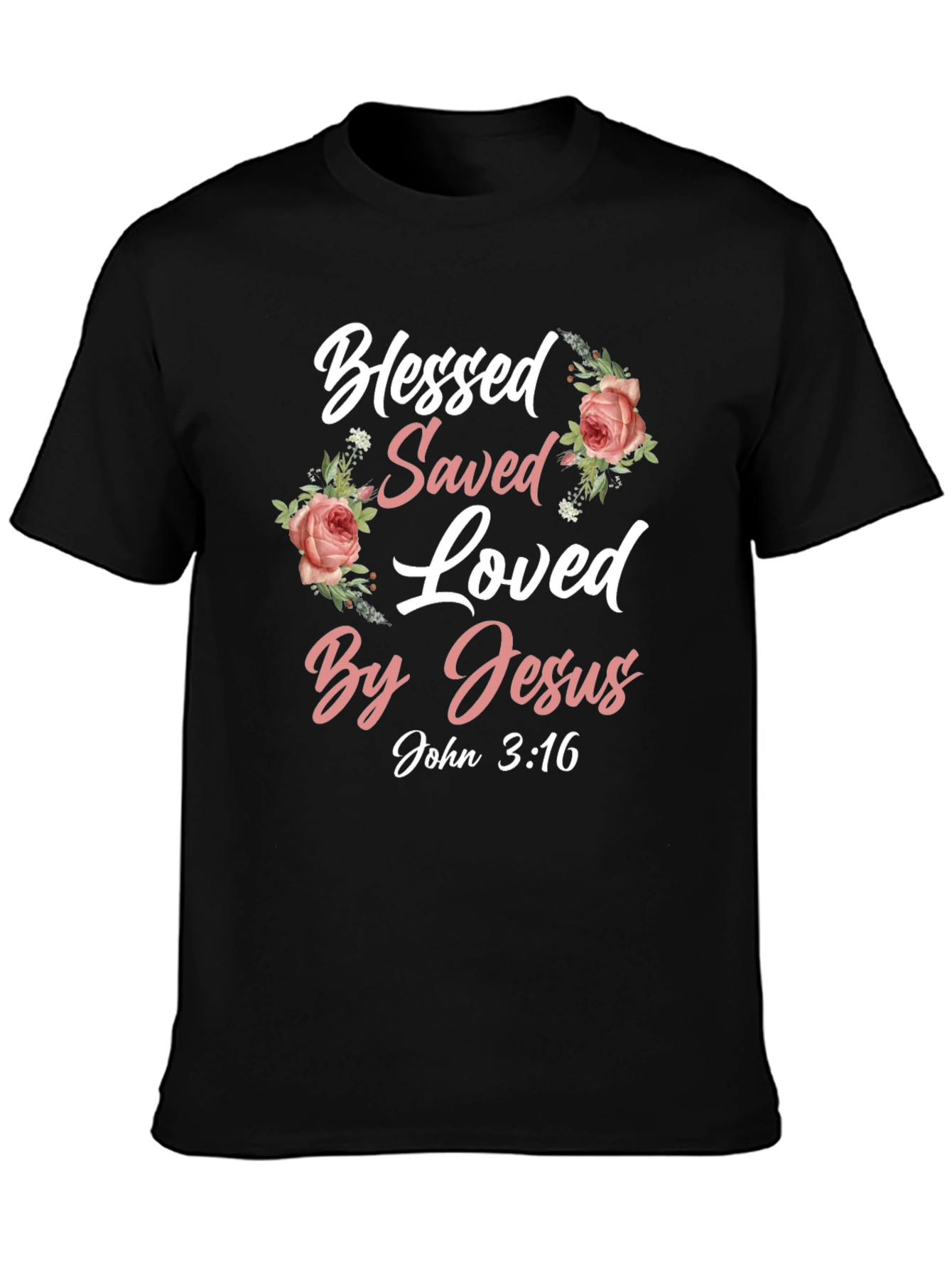 Blessed By Jesus Graphic Tee