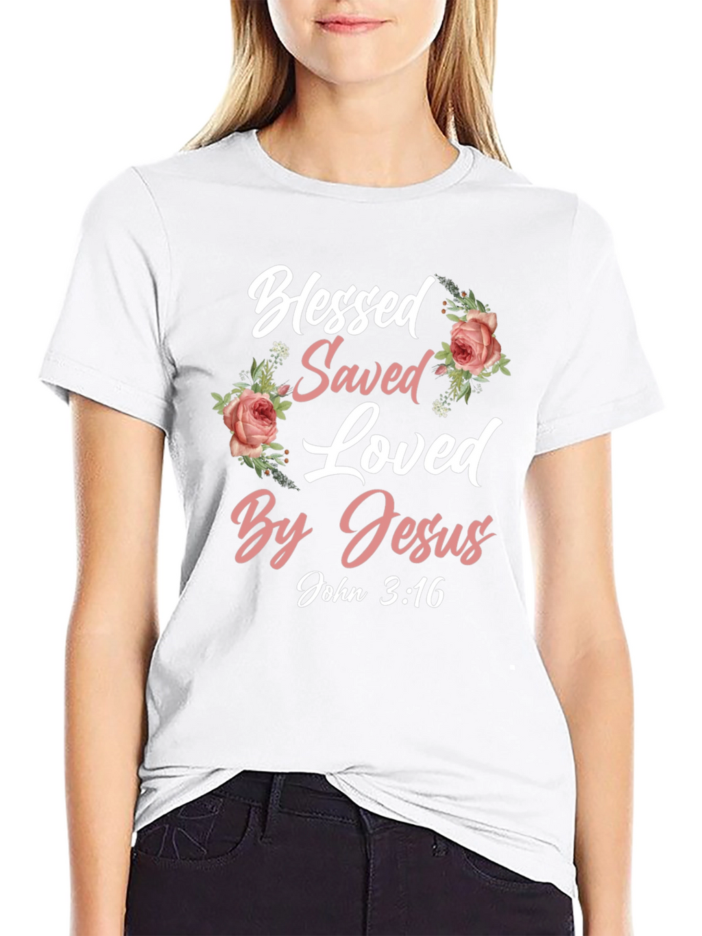 Blessed By Jesus Graphic Tee