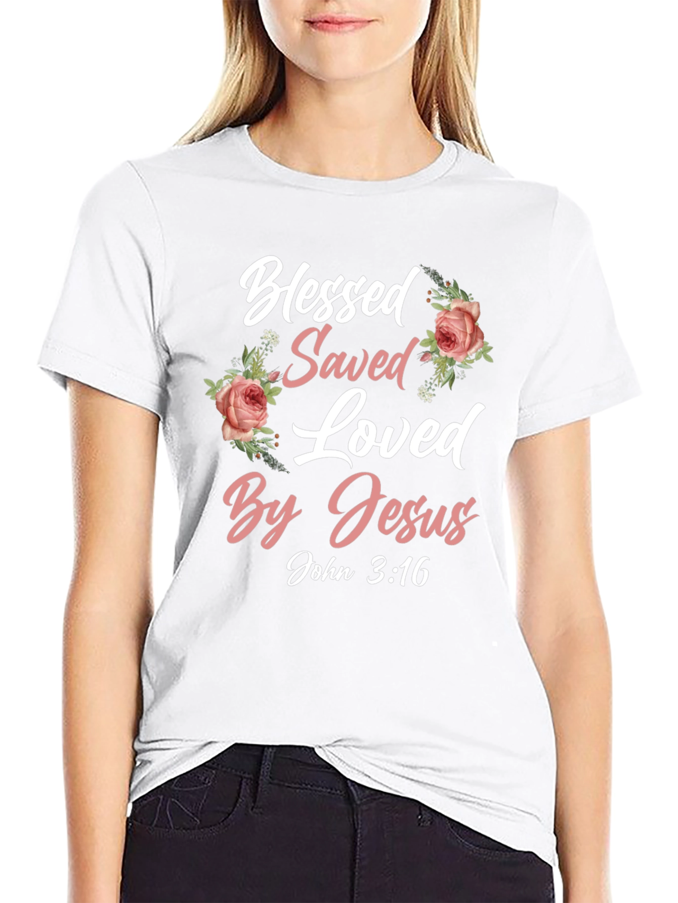 Blessed By Jesus Graphic Tee