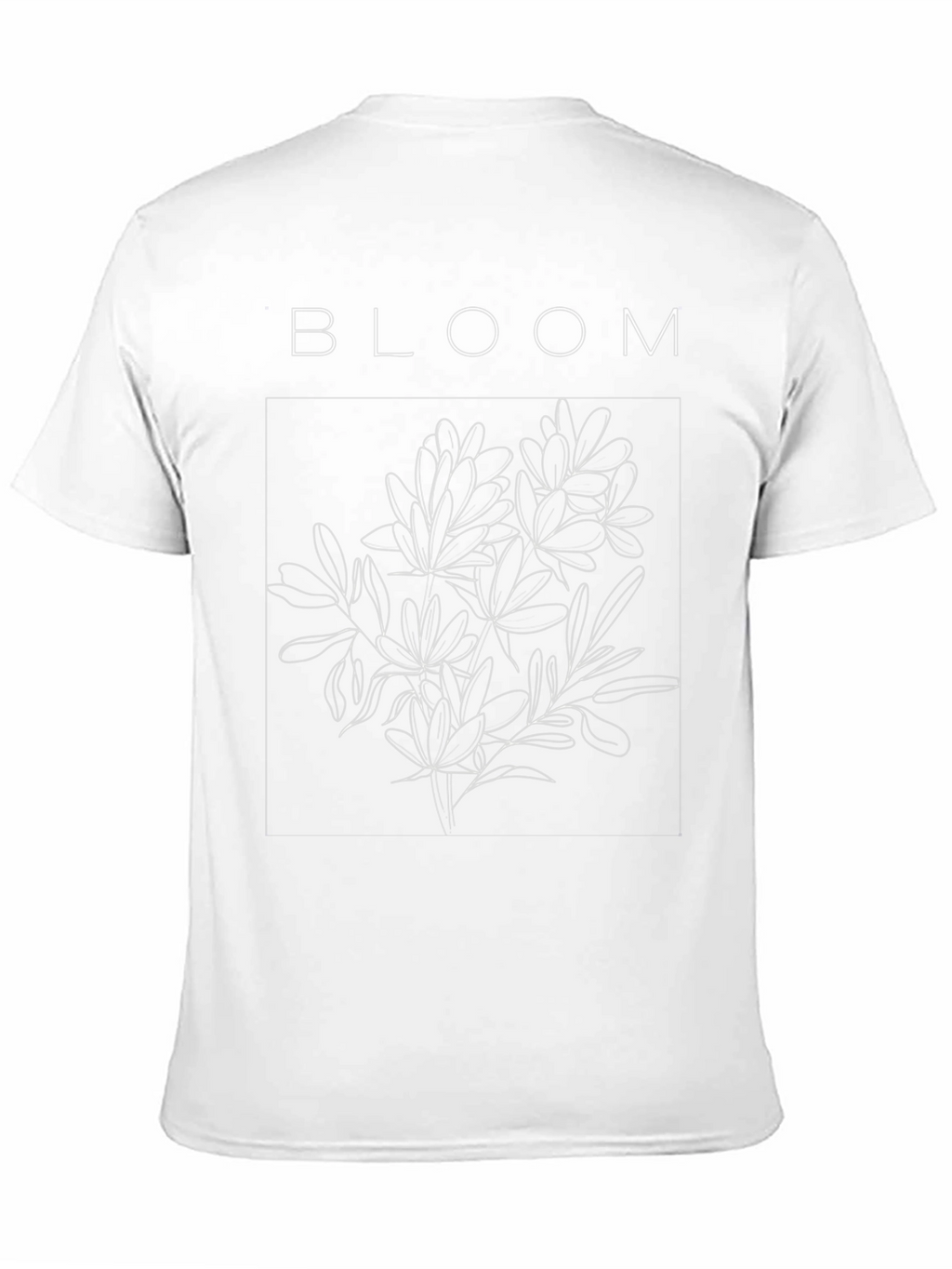 Bloom Graphic Tee - Black Cotton