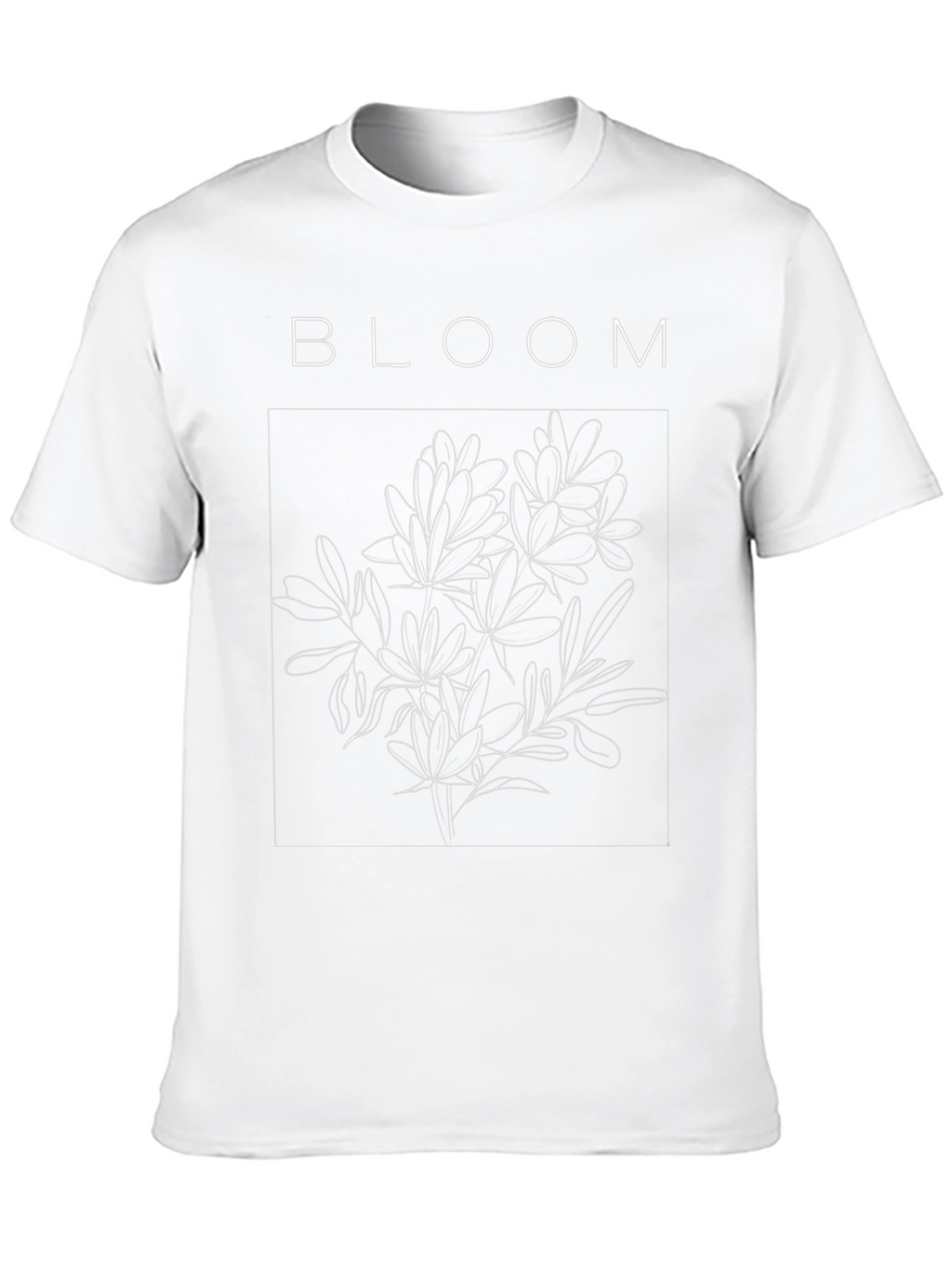 Bloom Graphic Tee - Black Cotton