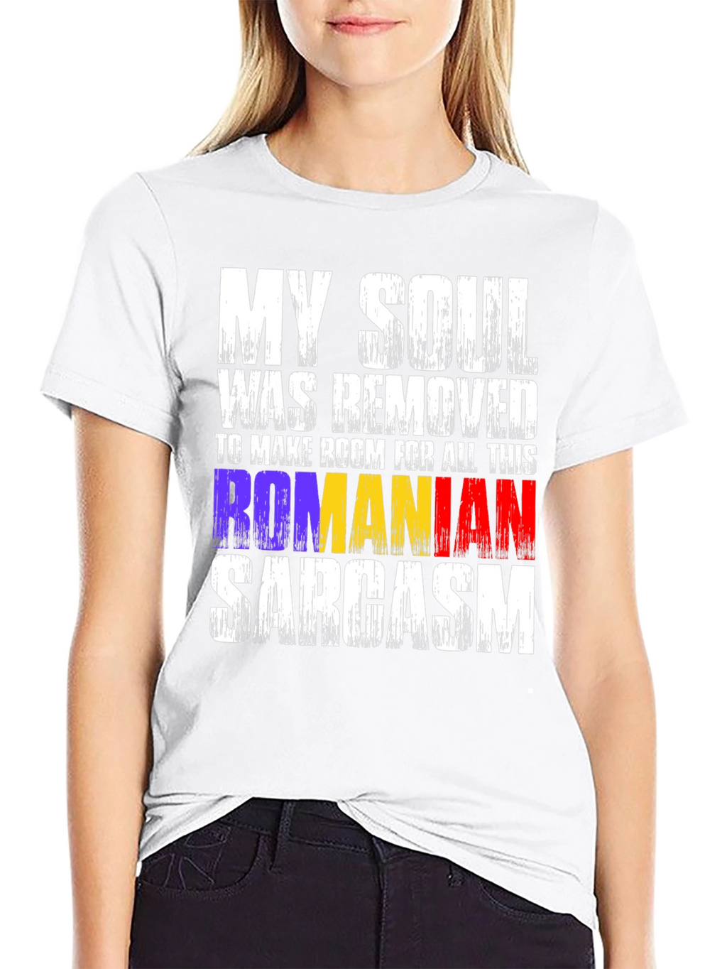Romanian Sarcasm T-Shirt - Funny Graphic Tee