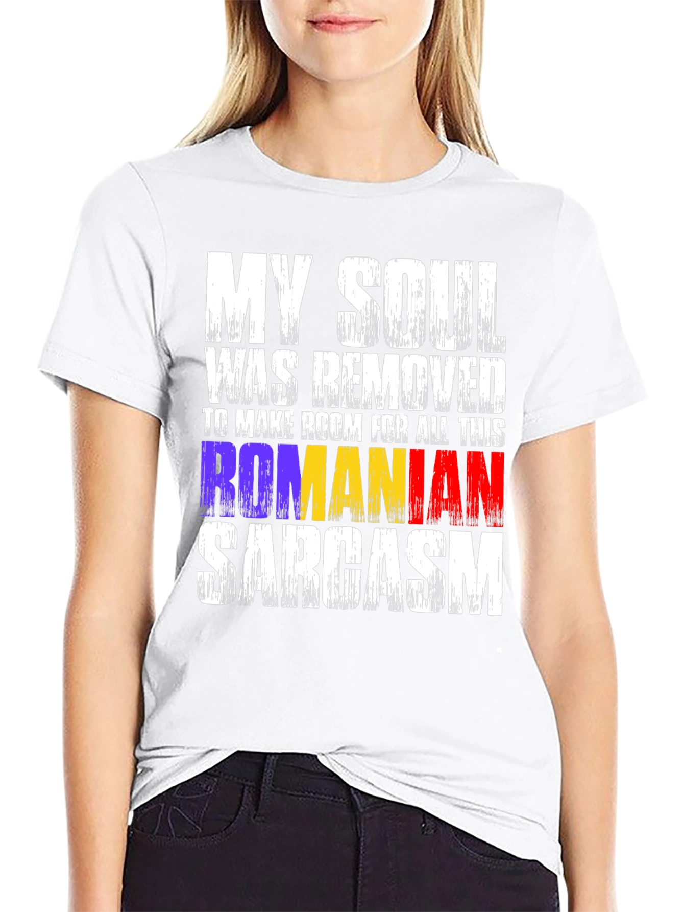 Romanian Sarcasm T-Shirt - Funny Graphic Tee