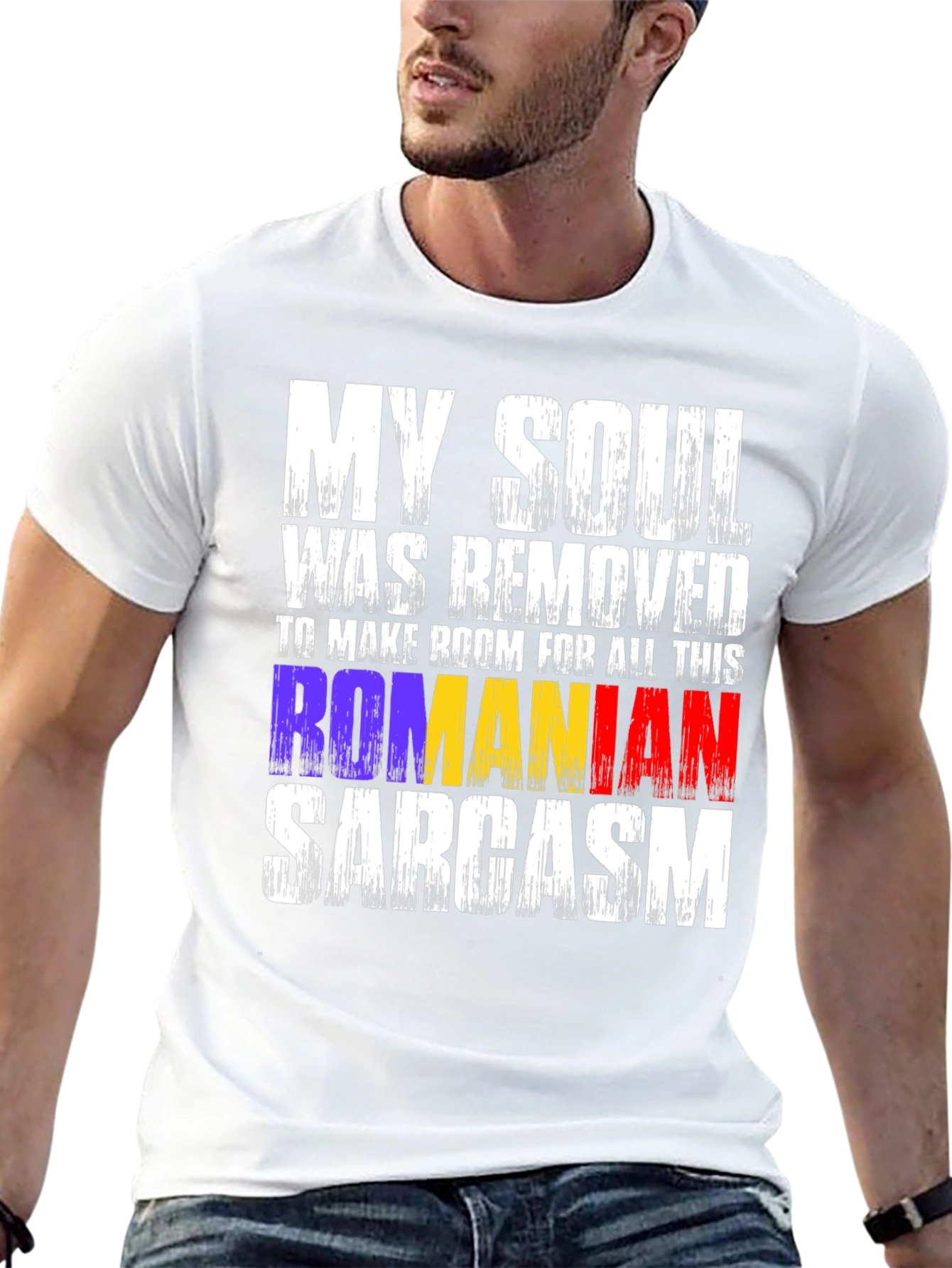 Romanian Sarcasm T-Shirt - Funny Graphic Tee