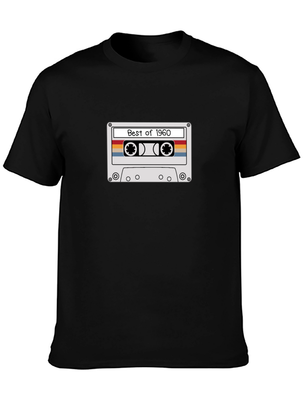 Best of 1960s Cassette Tape Graphic Tee