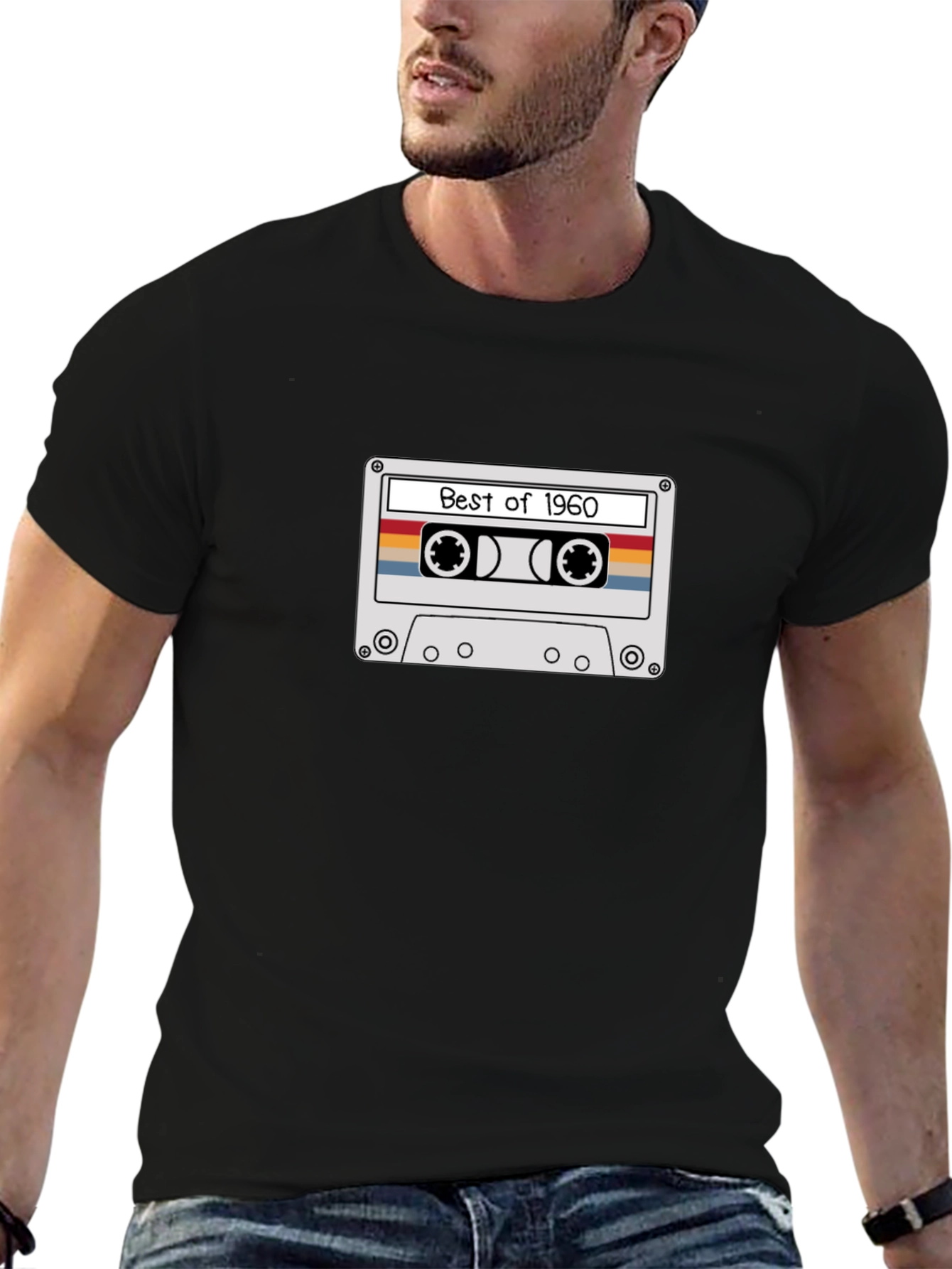 Best of 1960s Cassette Tape Graphic Tee