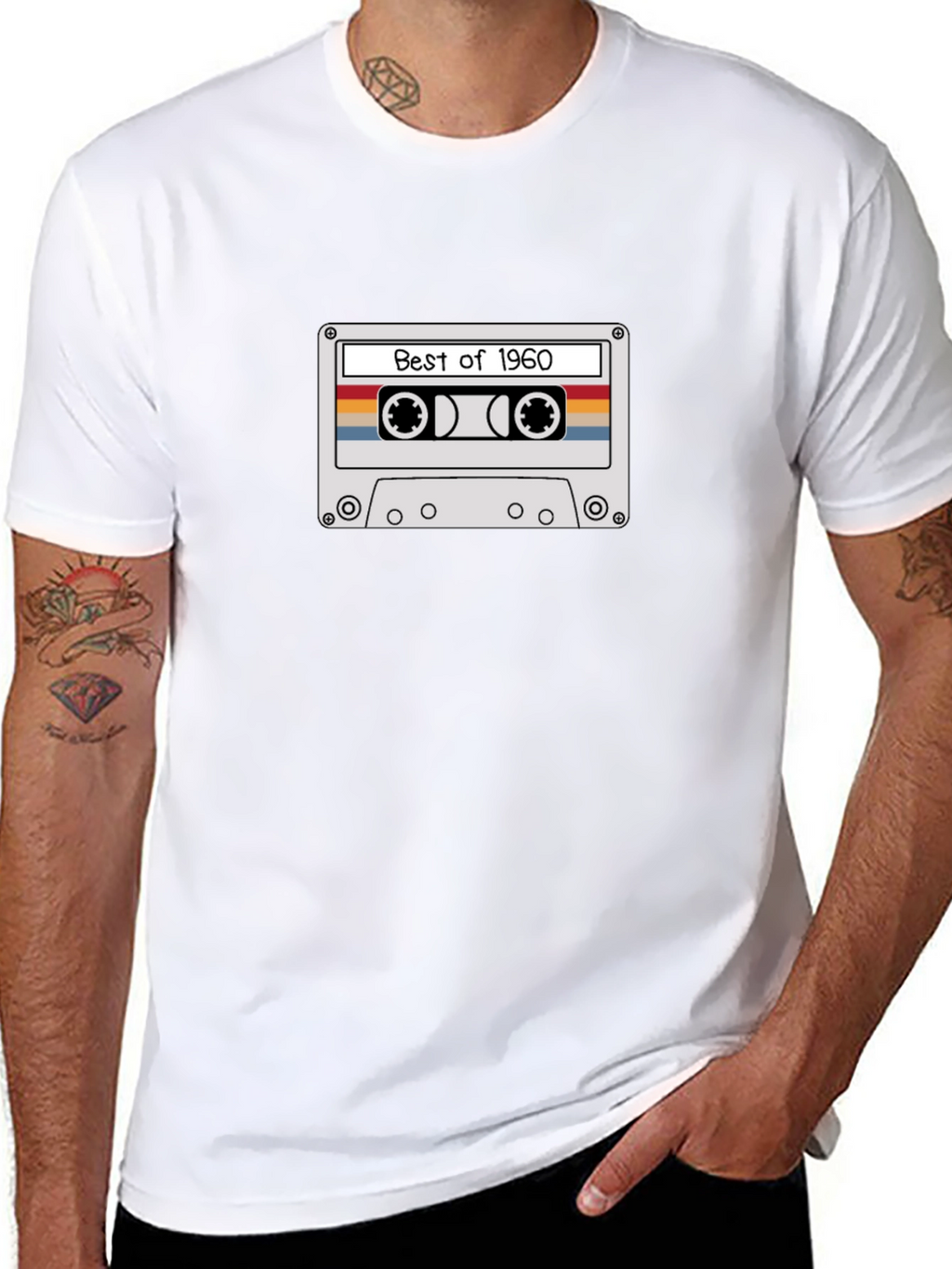 Best of 1960s Cassette Tape Graphic Tee