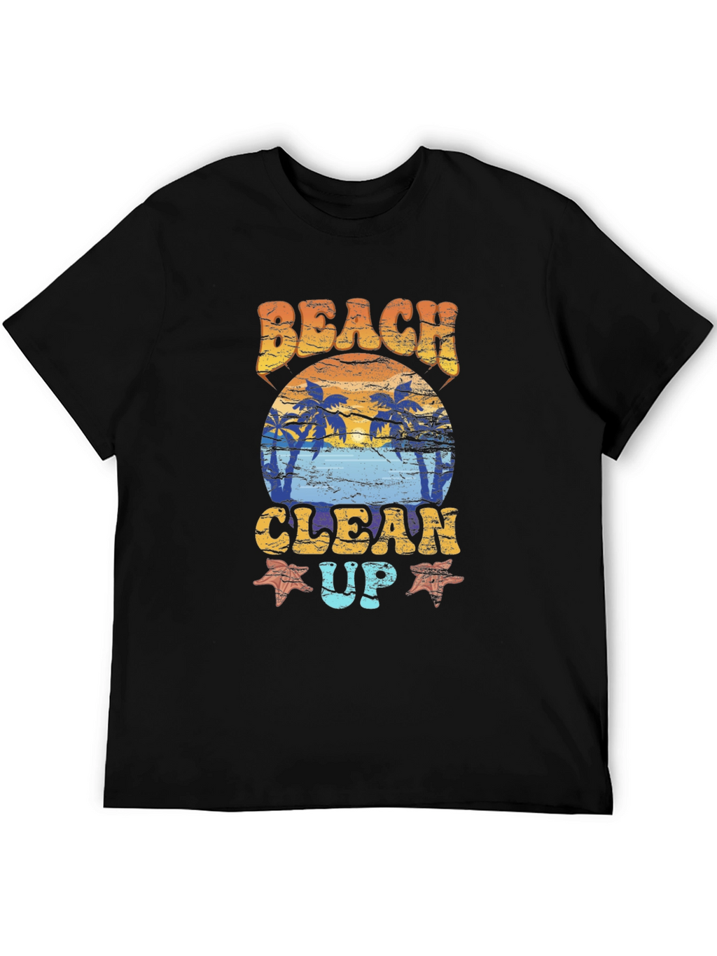 Beach Clean Up Graphic T-Shirt