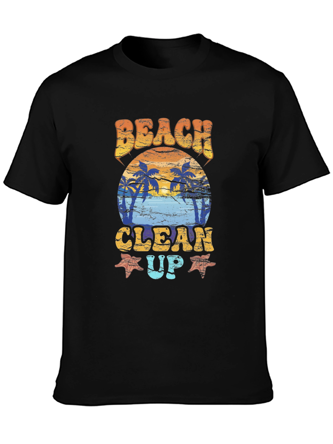 Beach Clean Up Graphic T-Shirt